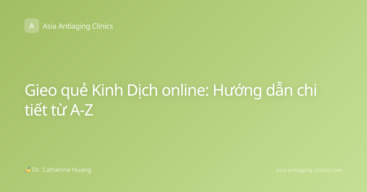 Gieo quẻ Kinh Dịch online: Hướng dẫn chi tiết từ A-Z