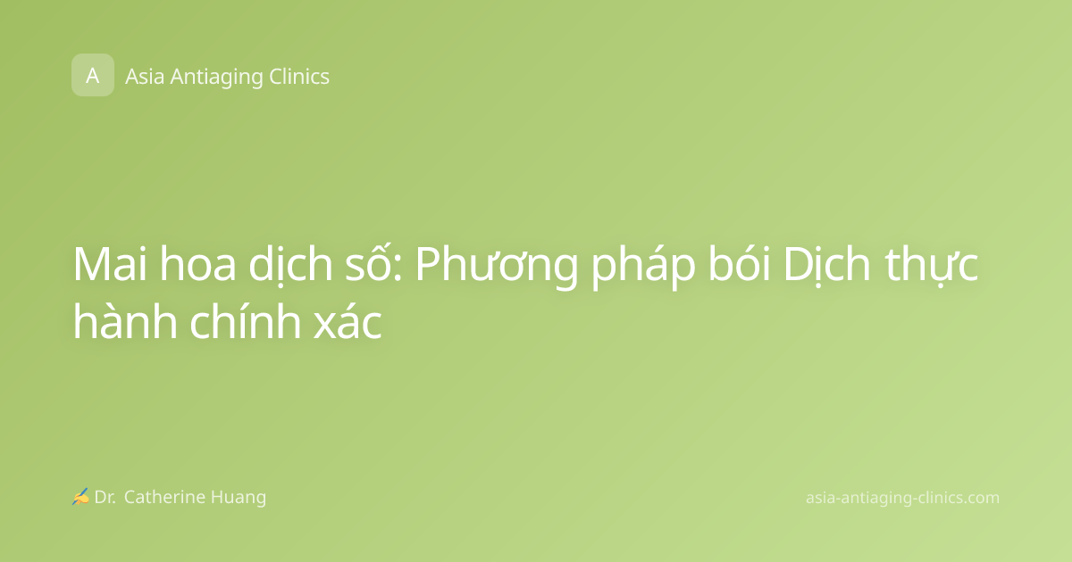 Mai hoa dịch số: Phương pháp bói Dịch thực hành chính xác