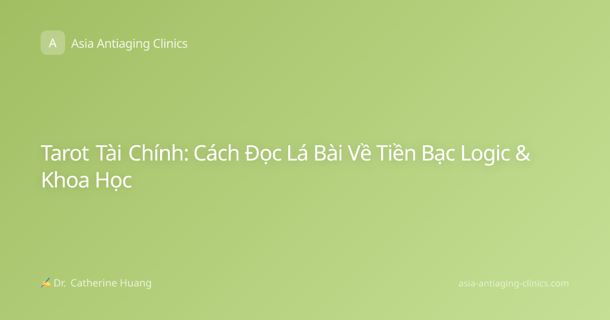 Tarot Tài Chính: Cách Đọc Lá Bài Về Tiền Bạc Logic & Khoa Học